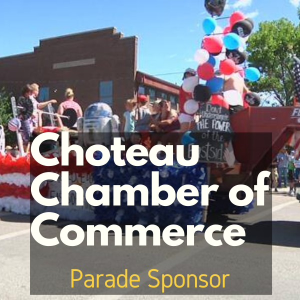 Choteau Chamber of Commerce Independence Day Parade Sponsorship